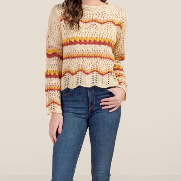Sweaters - Retro Knit Sweater
